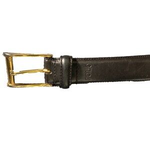Polo Ralph Lauren Leather Belt Black 1" W x 40 3/4" L